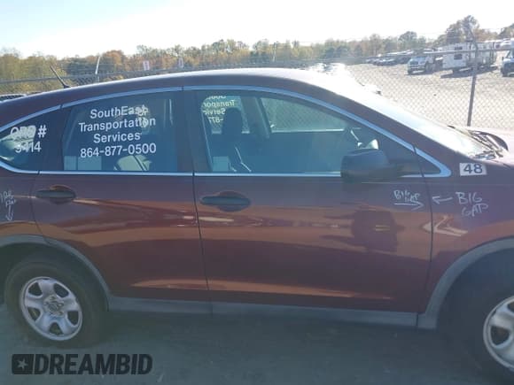 ✅ 2015 Honda CR-V LX • VIN: 5J6RM4H31FL068570 • Lot: 43581601. Listed on IAAI with 235,484 mi. Free auction sales archive from the USA and detailed vehicle history report at DreamBid. Image 13.