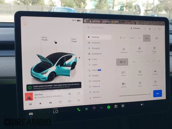 ✅ 2023 Tesla Model Y Long Range • VIN: 7SAYGAEE0PF787216 • Lot: 41589954. Listed on IAAI with 17,985 mi. Free auction sales archive from the USA and detailed vehicle history report at DreamBid. Image 19.