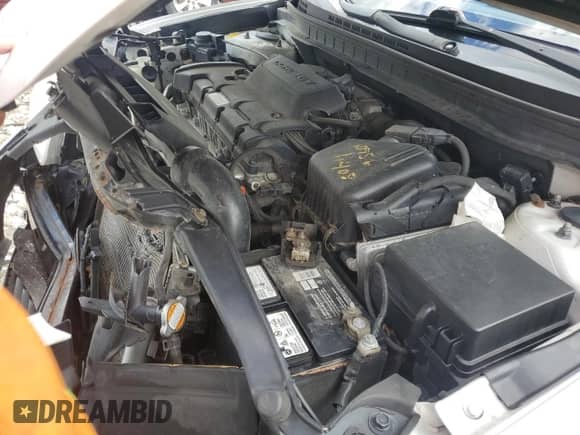 2008 Hyundai Elantra GLS with VIN KMHDU46D08U398916, listed as a Copart auction lot 60273464 with 120,709 mi miles and Salvage title. Bid and sale history available at DreamBid. Image 12.