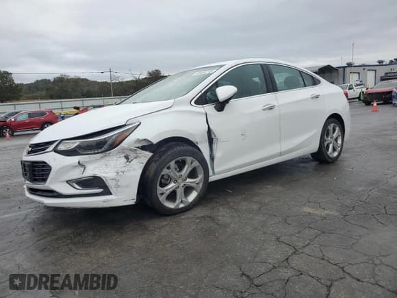 ✅ 2017 Chevrolet Cruze Premier • VIN: 1G1BF5SMXH7106424 • Lot: 90459715. Listed on Copart with 83,302 mi. Free auction sales archive from the USA and detailed vehicle history report at DreamBid. Image 1.