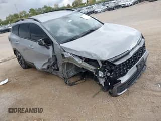 ✅ 2023 Kia Sportage X-Line • VIN: 5XYK6CAFXPG081377 • Lot: 43378179. Wystawiony na IAAI z przebiegiem 65 675 mil. Bezpłatny archiwum sprzedaży aukcyjnych z USA i szczegółowy raport historii pojazdu na DreamBid. Zdjęcie 1.