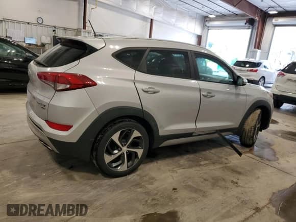 2017 Hyundai Tucson Night Edition with VIN KM8J3CA20HU280032, listed as a Copart auction lot 66489565 with 151,903 mi miles and Clean title. Bid and sale history available at DreamBid. Image 3.