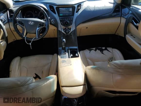 2013 Hyundai Azera with VIN KMHFH4JG4DA269426, listed as a Copart auction lot 87641235 with 113,533 mi miles and Salvage title. Bid and sale history available at DreamBid. Image 9.