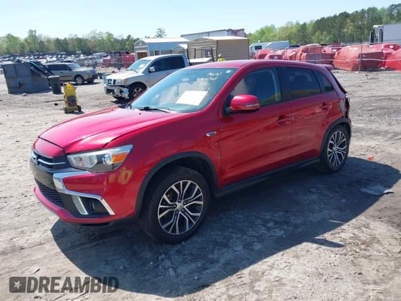 ✅ 2019 Mitsubishi Outlander SE • VIN: JA4AP4AU2KU017400 • Lot: 41991217. Listed on IAAI with 88,246 mi. Free auction sales archive from the USA and detailed vehicle history report at DreamBid. Image 2.