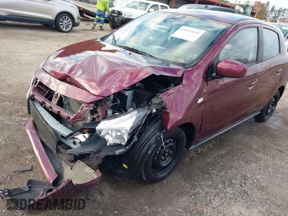 ✅ 2024 Mitsubishi Mirage ES • VIN: ML32AUHJ9RH001935 • Лот: 43534858. Опубликован ранее на IAAI с пробегом 16 702 миль. Бесплатный доступ к архиву аукционных продаж из США и подробный отчёт об истории автомобиля на DreamBid. Изображение 18.