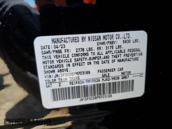 ✅ 2023 Nissan ARIYA Platinum+ • VIN: JN1DF0CD8PM703169 • Лот: 63199963. Опубликован ранее на Copart с пробегом 14 миль. Бесплатный доступ к архиву аукционных продаж из США и подробный отчёт об истории автомобиля на DreamBid. Изображение 12.