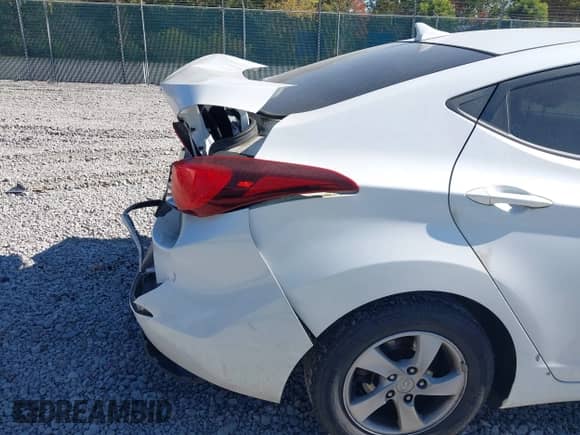 2015 Hyundai Elantra SE with VIN 5NPDH4AE6FH568423, listed as a IAAI auction lot 43257903 with 110,379 mi miles and . Bid and sale history available at DreamBid. Image 13.