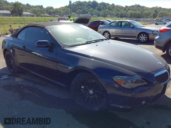 ✅ 2007 BMW 6 Series 650i • VIN: WBAEK13517CN81236 • Lot: 43383614. Listed on IAAI with 103,927 mi. Free auction sales archive from the USA and detailed vehicle history report at DreamBid. Image 1.