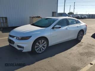 2018 Chevrolet Malibu Premier z VIN 1G1ZE5SX1JF283340, wystawiony jako Copart lot #82034595 z przebiegiem 18 861 mil mil oraz Szkoda całkowita • Salvage title. Historia ofert i sprzedaży dostępna na DreamBid. Obrazek 1.