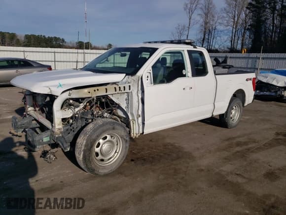✅ 2022 Ford F-150 XL • VIN: 1FTEX1EB4NKE56418 • Lot: 46791285. Listed on Copart with 36,764 mi. Free auction sales archive from the USA and detailed vehicle history report at DreamBid. Image 1.