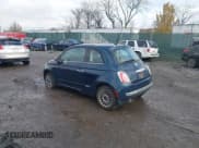 ✅ 2013 FIAT 500 Lounge • VIN: 3C3CFFCR5DT560389 • Lot: 43812790. Listed on IAAI with 45,549 mi. Free auction sales archive from the USA and detailed vehicle history report at DreamBid. Image 3.