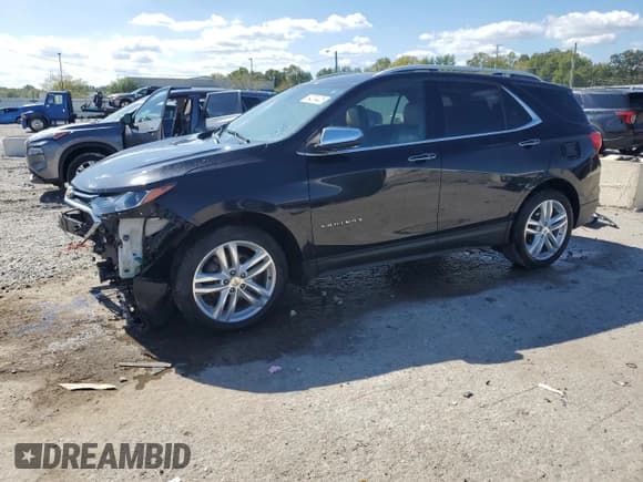 ✅ 2018 Chevrolet Equinox Premier • VIN: 2GNAXNEX6J6319115 • Лот: 84204425. Опубликован ранее на Copart с пробегом 104 712 миль. Бесплатный доступ к архиву аукционных продаж из США и подробный отчёт об истории автомобиля на DreamBid. Изображение 1.