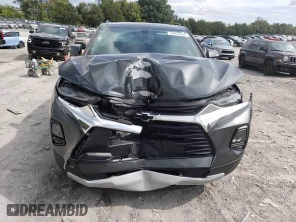 2020 Chevrolet Blazer LT with VIN 3GNKBBRA4LS537999, listed as a Copart auction lot 69830654 with 128,354 mi miles and Salvage title. Bid and sale history available at DreamBid. Image 5.