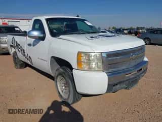 2009 Chevrolet Silverado 1500 Work Truck z VIN 1GCEC14C19Z160565, wystawiony jako IAAI lot #43190231 z przebiegiem 172 120 mil mil oraz . Historia ofert i sprzedaży dostępna na DreamBid. Obrazek 1.