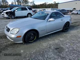 ✅ 2001 Mercedes-Benz SLK 230 Kompressor • VIN: WDBKK49F91F187494 • Lot: 90400565. Listed on Copart with 136,347 mi. Free auction sales archive from the USA and detailed vehicle history report at DreamBid. Image 1.