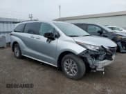 ✅ 2022 Toyota Sienna LE • VIN: 5TDGRKEC7NS120661 • Lot: 83801075. Listed on Copart with 28,261 mi. Free auction sales archive from the USA and detailed vehicle history report at DreamBid. Image 4.