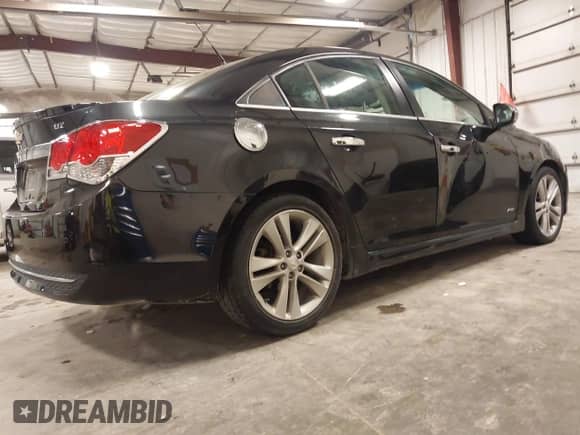 2012 Chevrolet Cruze LTZ с VIN 1G1PH5SC4C7158566, выставлен на аукционе IAAI как лот 43390104 с пробегом 146 750 миль миль и . История ставок и продаж доступна на DreamBid. Изображение 4.