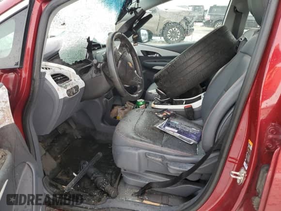 2020 Chevrolet Bolt EV Premier with VIN 1G1FZ6S08L4115063, listed as a Copart auction lot 59257693 with Not provided miles and . Bid and sale history available at DreamBid. Image 7.