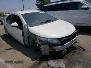 2014 Chevrolet Volt z VIN 1G1RE6E46EU155975, wystawiony jako Copart lot #58937384 z przebiegiem 136 767 mil mil oraz Szkoda całkowita • Salvage title. Historia ofert i sprzedaży dostępna na DreamBid. Obrazek 4.