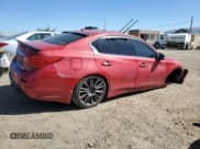 ✅ 2017 Infiniti Q50 Red Sport 400 • VIN: JN1FV7AP2HM850090 • Lot: 58172375. Listed on Copart with 111,971 mi. Free auction sales archive from the USA and detailed vehicle history report at DreamBid. Image 3.