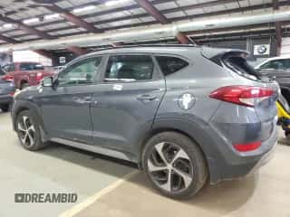 2018 Hyundai Tucson Limited z VIN KM8J3CA2XJU676362, wystawiony jako Copart lot #90448755 z przebiegiem 111 963 mil mil oraz Czysty tytuł • Clean title. Historia ofert i sprzedaży dostępna na DreamBid. Obrazek 2.
