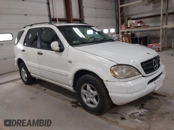 ✅ 2000 Mercedes-Benz M 320/430/500 • VIN: 4JGAB54E2YA166846 • Lot: 41744657. Listed on IAAI with 226,711 mi. Free auction sales archive from the USA and detailed vehicle history report at DreamBid. Image 1.