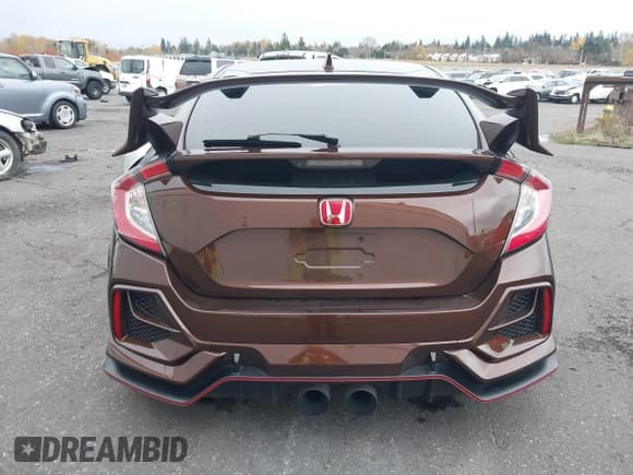 ✅ 2021 Honda Civic Type R Touring • VIN: SHHFK8G73MU201838 • Lot: 40905025. Listed on IAAI with 35,499 mi. Free auction sales archive from the USA and detailed vehicle history report at DreamBid. Image 16.
