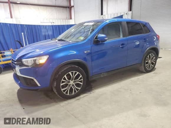 2018 Mitsubishi Outlander ES with VIN JA4AR3AU9JZ010711, listed as a Copart auction lot 86656075 with 132,516 mi miles and Clean title. Bid and sale history available at DreamBid. Image 1.