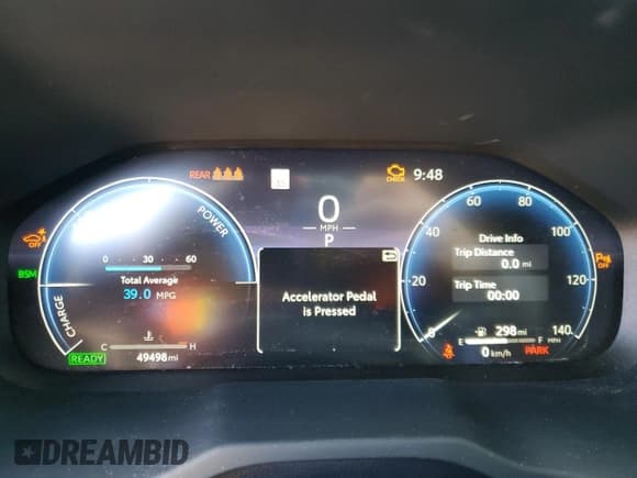 ✅ 2023 Toyota RAV4 Hybrid XSE • VIN: JTME6RFVXPJ030686 • Lot: 90758465. Listed on Copart with 49,498 mi. Free auction sales archive from the USA and detailed vehicle history report at DreamBid. Image 9.