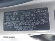 ✅ 2006 Hyundai Elantra GLS • VIN: KMHDN46D06U215332 • Lot: 42820520. Wystawiony na IAAI z przebiegiem 23 814 mil. Bezpłatny archiwum sprzedaży aukcyjnych z USA i szczegółowy raport historii pojazdu na DreamBid. Zdjęcie 9.