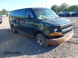 2003 Chevrolet Express Passenger с VIN 1GAHG35U631235845, выставлен на аукционе IAAI как лот 43231739 с пробегом Не указан миль и . История ставок и продаж доступна на DreamBid. Изображение 1.