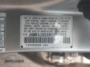 ✅ 1998 Honda Odyssey LX • VIN: JHMRA386XWC001922 • Лот: 42972743. Опубликован ранее на IAAI с пробегом 286 864 миль. Бесплатный доступ к архиву аукционных продаж из США и подробный отчёт об истории автомобиля на DreamBid. Изображение 9.