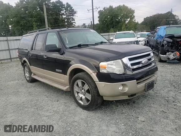 ✅ 2007 Ford Expedition Max Eddie Bauer • VIN: 1FMFK18567LA14709 • Lot: 71642375. Listed on Copart with 231,770 mi. Free auction sales archive from the USA and detailed vehicle history report at DreamBid. Image 14.