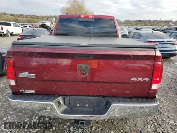 2018 Ram 1500 SLT with VIN 1C6RR7GG0JS218610, listed as a Copart auction lot 79170104 with 73,599 mi miles and Salvage title. Bid and sale history available at DreamBid. Image 6.
