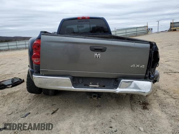 2007 Dodge 3500 Laramie with VIN 3D3MX48C07G732564, listed as a Copart auction lot 43777115 with Not provided miles and Salvage title. Bid and sale history available at DreamBid. Image 6.