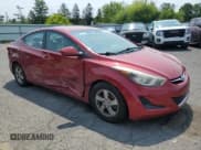 ✅ 2014 Hyundai Elantra SE • VIN: 5NPDH4AE1EH541614 • Lot: 59525625. Listed on Copart with 129,934 mi. Free auction sales archive from the USA and detailed vehicle history report at DreamBid. Image 4.