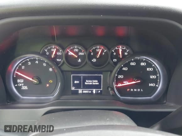 ✅ 2023 Chevrolet Silverado 1500 Work Truck • VIN: 3GCUDAEDXPG301324 • Lot: 43488164. Wystawiony na IAAI z przebiegiem 29 853 mil. Bezpłatny archiwum sprzedaży aukcyjnych z USA i szczegółowy raport historii pojazdu na DreamBid. Zdjęcie 7.