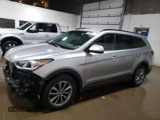 ✅ 2017 Hyundai Santa Fe SE • VIN: KM8SMDHF4HU255182 • Лот: 67348674. Опубликован ранее на Copart с пробегом 71 918 миль. Бесплатный доступ к архиву аукционных продаж из США и подробный отчёт об истории автомобиля на DreamBid. Изображение 1.
