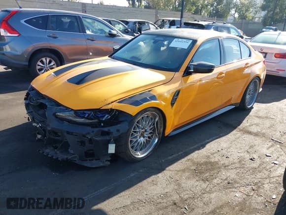 ✅ 2022 BMW M3 Competition xDrive • VIN: WBS43AY06NFL66268 • Lot: 42642391. Listed on IAAI with 57,886 mi. Free auction sales archive from the USA and detailed vehicle history report at DreamBid. Image 23.