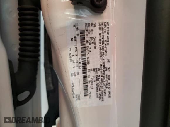 ✅ 2017 Ford Focus Titanium • VIN: 1FADP3J26HL331812 • Lot: 67916645. Listed on Copart with 92,499 mi. Free auction sales archive from the USA and detailed vehicle history report at DreamBid. Image 12.