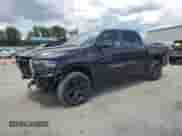 2024 Ram 1500 Big Horn z VIN 1C6RRFFG9RN189629, wystawiony jako Copart lot #65442855 z przebiegiem 27 333 mil mil oraz Szkoda całkowita • Salvage title. Historia ofert i sprzedaży dostępna na DreamBid. Obrazek 1.
