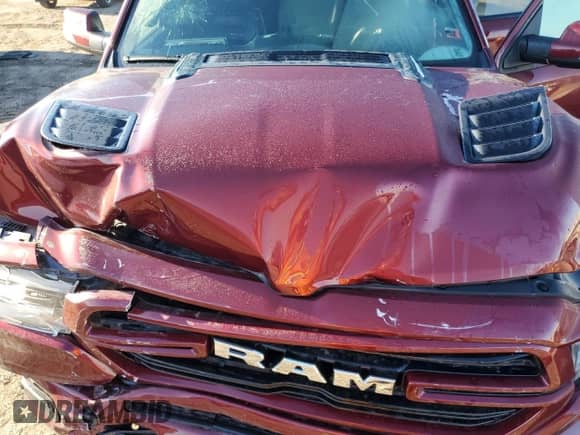 2022 Ram 1500 Laramie with VIN 1C6SRFJT7NN135357, listed as a Copart auction lot 85384325 with 55,332 mi miles and Salvage title. Bid and sale history available at DreamBid. Image 11.