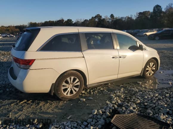 ✅ 2015 Honda Odyssey EX • VIN: 5FNRL5H47FB092074 • Lot: 90721765. Listed on Copart with 140,612 mi. Free auction sales archive from the USA and detailed vehicle history report at DreamBid. Image 3.