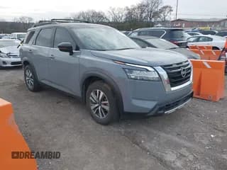 ✅ 2024 Nissan Pathfinder SL • VIN: 5N1DR3CC8RC218922 • Лот: 43691207. Опубликован ранее на IAAI с пробегом 44 817 миль. Бесплатный доступ к архиву аукционных продаж из США и подробный отчёт об истории автомобиля на DreamBid. Изображение 1.