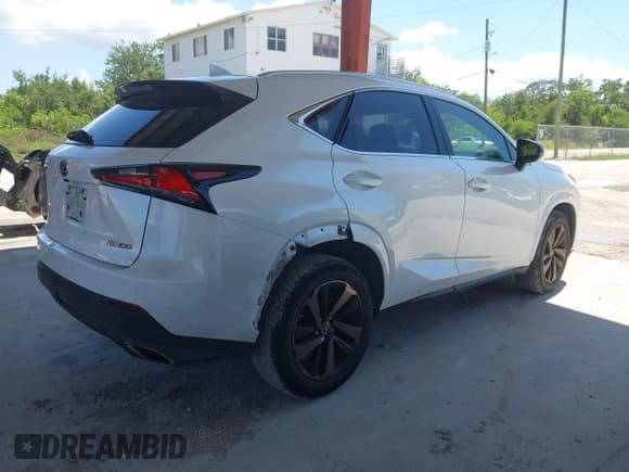 ✅ 2020 Lexus NX 300 • VIN: JTJGARBZ4L2169052 • Lot: 42258498. Listed on IAAI with 83,121 mi. Free auction sales archive from the USA and detailed vehicle history report at DreamBid. Image 4.