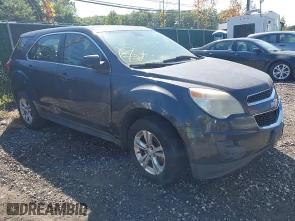 2010 Chevrolet Equinox LS with VIN 2CNALBEW4A6212313, listed as a IAAI auction lot 43155205 with Not provided miles and . Bid and sale history available at DreamBid. Image 1.