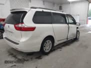 ✅ 2017 Toyota Sienna XLE Auto Access Seat • VIN: 5TDYZ3DC2HS880075 • Lot: 42862717. Listed on IAAI with 130,492 mi. Free auction sales archive from the USA and detailed vehicle history report at DreamBid. Image 4.