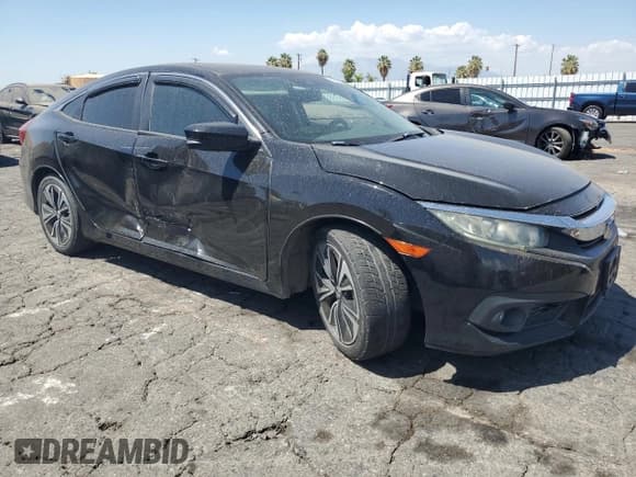 ✅ 2016 Honda Civic EX-L • VIN: 2HGFC1F81GH640486 • Лот: 71291375. Опубликован ранее на Copart с пробегом 95 548 миль. Бесплатный доступ к архиву аукционных продаж из США и подробный отчёт об истории автомобиля на DreamBid. Изображение 4.