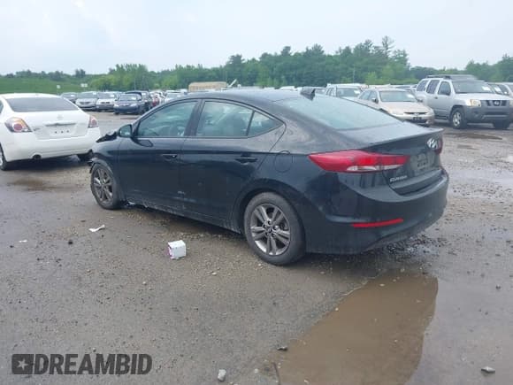 ✅ 2018 Hyundai Elantra Limited • VIN: 5NPD84LF9JH361975 • Lot: 42409187. Listed on IAAI with 73,238 mi. Free auction sales archive from the USA and detailed vehicle history report at DreamBid. Image 3.