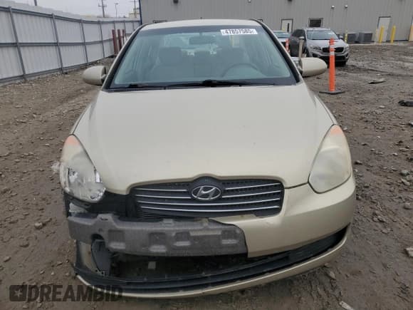 ✅ 2006 Hyundai Accent GLS • VIN: KMHCN46C56U028445 • Лот: 47857585. Опубликован ранее на Copart с пробегом 154 388 миль. Бесплатный доступ к архиву аукционных продаж из США и подробный отчёт об истории автомобиля на DreamBid. Изображение 5.